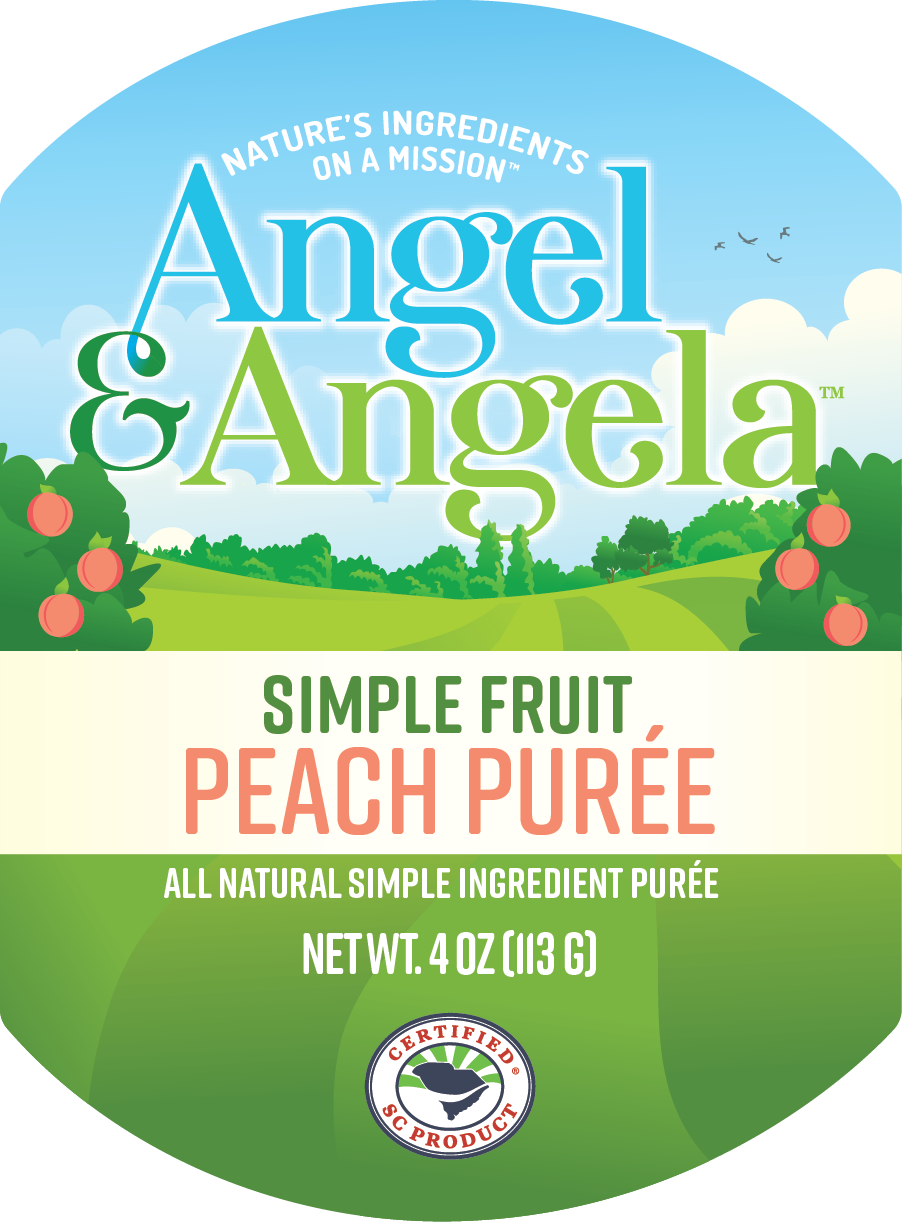 Shop | Simple Fruit 4oz Peach Puree