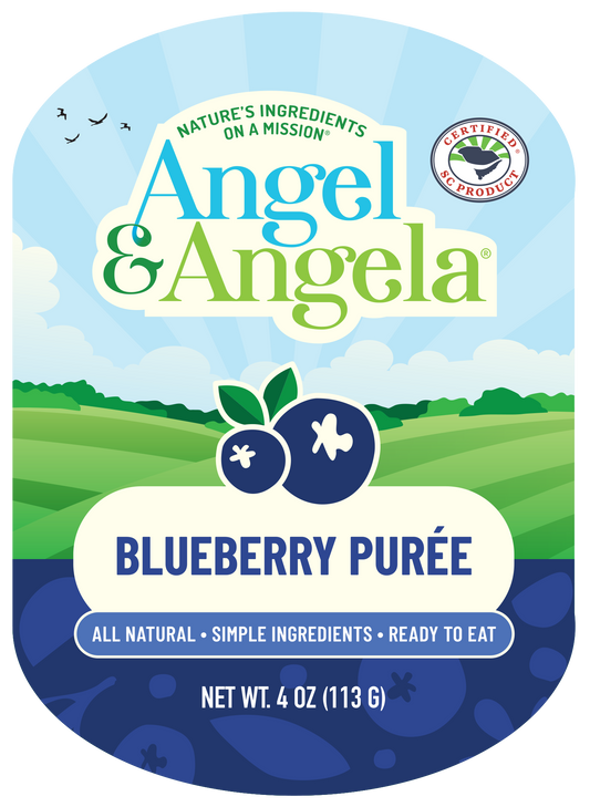 Shop | Simple Fruit 4oz Blueberry Puree