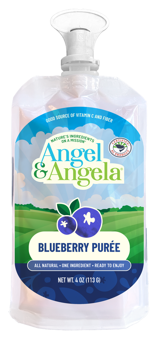 Shop | Simple Fruit 4oz Blueberry Puree