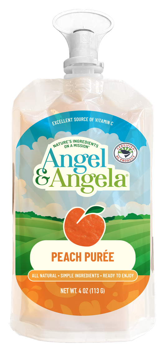 Shop | Simple Fruit 4oz Peach Puree