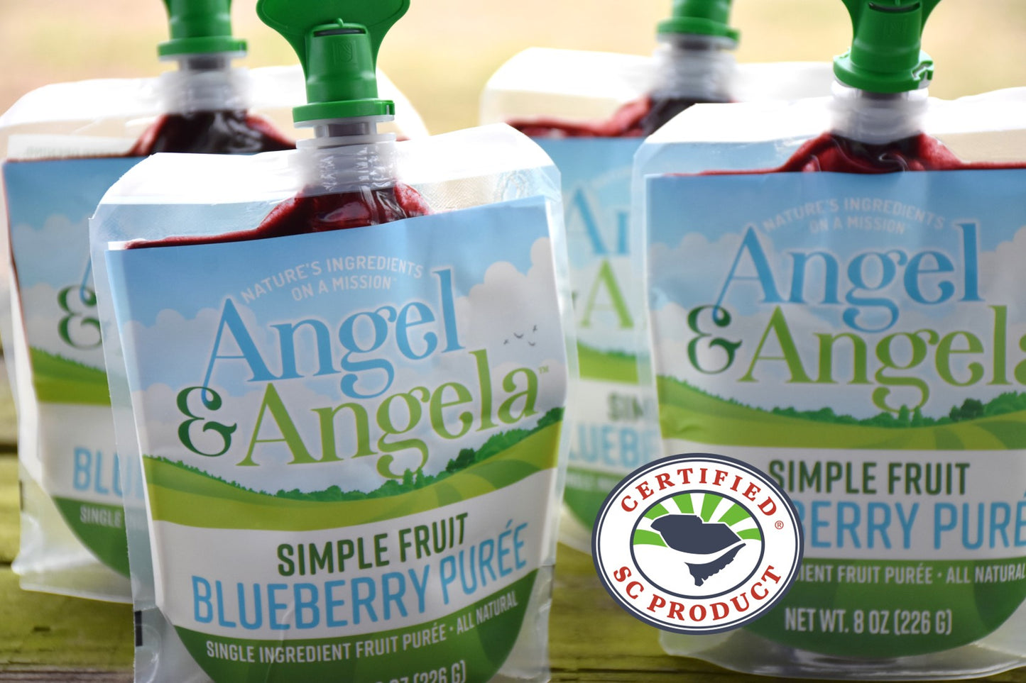 Shop | Simple Fruit 8oz Blueberry Puree